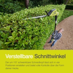 Teleskop Heckenschere RYOBI 18V ONE, 45 cm, 135 cap de taiere - Img 8