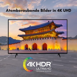 Televizor Daewoo Android TV de 50 inchi (Smart TV 4K UHD, HDR Dolby Vision, Dolby Atmos, Triple Tuner) D50DM54UANSX - Img 6