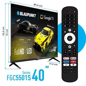 Televizor LED BLAUPUNKT 40FGC5501S, 40 inch, Full HD 1080p, Smart TV, Wi-Fi - Img 3