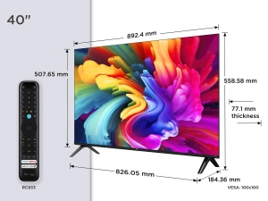 Televizor QLED TCL 40SF560, Full HD, HDR, Smart TV - Img 2