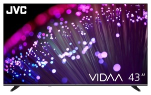 Televizor Smart JVC LT-43VD3555 43 inch 4K UHD HDR Triple Tuner Negru