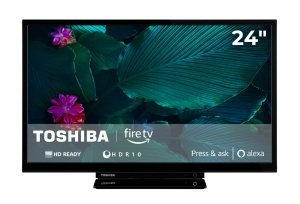 Televizor Smart LED Toshiba 24WF3F63DAR, 24 inch, HD, HDR, Alexa integrat