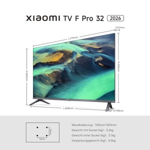 Televizor Smart Xiaomi TV F Pro 32, QLED 32 inch, Dolby Audio, Fire OS7 - Img 15