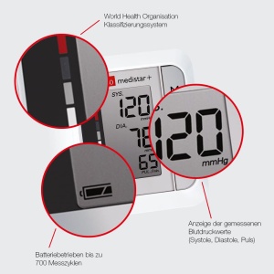 Tensiometru digital boso Medistar Display mare Detectare aritmii - Img 5