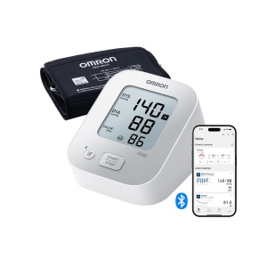 Tensiometru digital OMRON X2 Connect Bluetooth Manseta universala 22-42 cm