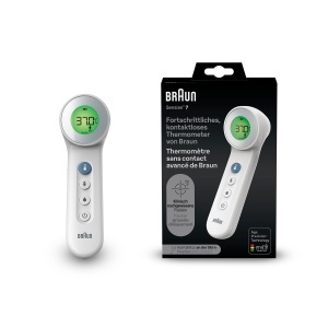 Termometru Braun Sensian 7 BNT400 3-in-1 ContactContactless Tehnologie Age Precision Display Colorat