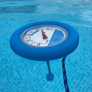 Termometru de piscina TFA Dostmann Poolwatch, plastic, albastru - Img 2
