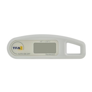 Termometru digital TFA Dostmann Thermo Jack, alb, abwaschbar - Img 2