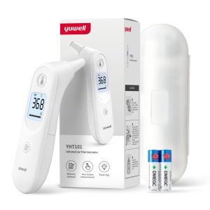 Termometru digital Yuwell YHT101 pentru copii si adulti, masurare rapida, display mare