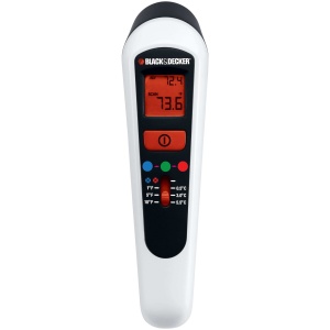Termometru Infrarosu BlackDecker TDL100, 9V, LCD, Detectare Isolatie - Img 2