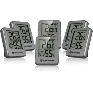 Termometru si Higrometru BRESSER ClimaTemp 6er-Set, 6 unitati