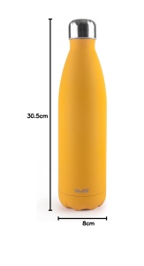 Termos din inox IBILI, 775 ml, dublu perete, design elegant - Img 6