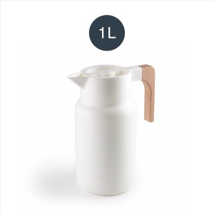 Termoscanne 1L Lacor, Polypropylen, Negru, Ergonomic - Img 2