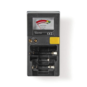 Tester de baterii - Negru - Compatibil cu AAA, AA, C, D, 9V - Img 4