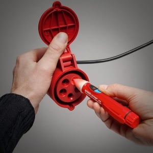Tester de faza Benning TRITEST easy, 200-1000 V AC, verde - Img 4