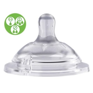 Tetina Chicco NaturalFeeling Silicon 0M Anti-Colici Forma Brustei - Img 7