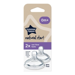 Tetina Tommee Tippee Natural Start Anti-Colici Debit Variabil Set 2 Bucati Silicon Moale - Img 2