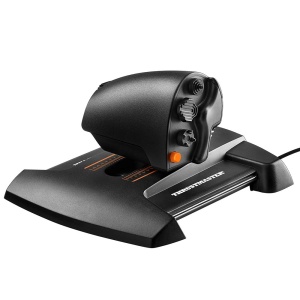 Throttle Thrustmaster TWCS Control precis pentru simulatoare de zbor 14 butoane, 8 directii, negru