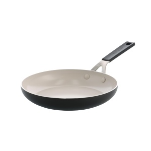 Tigaie din aluminiu KitchenAid 24 cm, antiaderenta ceramica, neagra