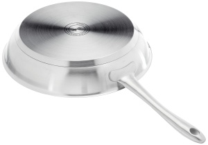 Tigaie din inox Fissler Catania 28 cm, baza termica, rezistenta la 230C, compatibila inductie - Img 4