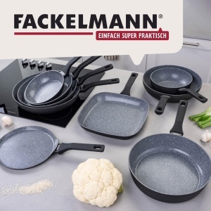 Tigaie Fackelmann Cosmo 24 cm Aluminiu Ceramica PFAS Free - Img 7