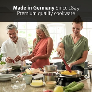 Tigaie Fissler Vitavit PremiumQuick 18 L O 18 cm Oala sub presiune din otel inoxidabil 4 niveluri de gatit incl insertie - inductie - Img 5