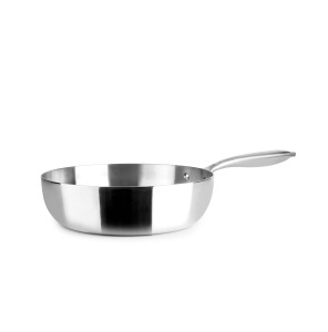 Tigaie IBILI Honda, 24 cm, inox, inductie, fara antiaderent