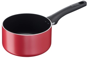 Tigaie Lagostina Cucina Mediterranea, antiaderenta, 18 cm, rosie