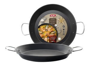 Tigaie paella ibili 501040 Gandia, 40 cm, otel, negru