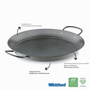 Tigaie paella Lacor 60144, antiaderenta, 45 cm, calitate europeana - Img 3