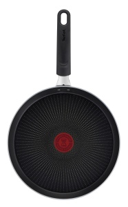 Tigaie pentru clatite Tefal Resist 25 cm, antiaderenta, neagra - Img 2