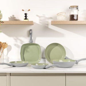 Tigaie Salter Earth Series 24cm Ceramica Antiaderenta Compatibila Inductie - Img 7