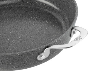 Tigaie Servire BALLARINI 1030844, Aluminiu, 30 cm, Culoare Granitium - Img 3