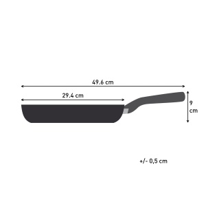 Tigaie Tefal Nordica 28 cm Inox Antiaderenta Ceramica Indicator Thermo-Signal - Img 7