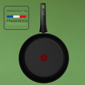 Tigaie Tefal Renew On Black 24 cm, ceramica, reciclata, neagra - Img 7