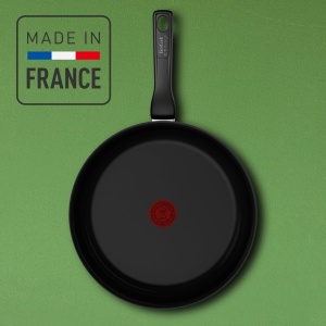 Tigaie Tefal Renew On Black 28 cm, ceramica, reciclata, neagra - Img 8