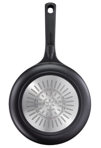 Tigaie Tefal Trattoria Pro 24 cm Aluguss Antiaderenta Titanium 2x Negru - Img 3