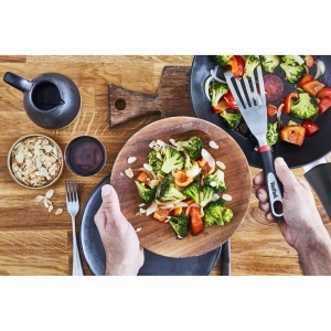Tigaie Tefal Unlimited On G25908 32 cm Antiaderenta Titanium Negru - Img 7