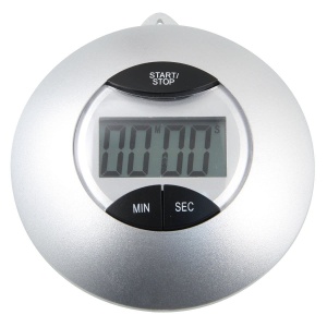 Timer de bucatarie Fackelmann 41939, LCD, gri, 100 minute