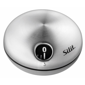 Timer de bucatarie Silit Puk, cu magnet, din otel inoxidabil, max 60 minute