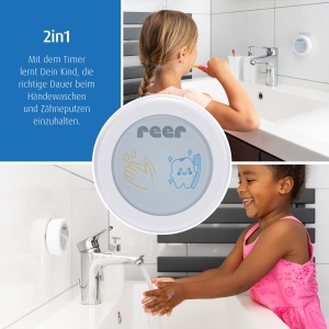 Timer multifunctional reer 2in1 albgri pentru spalat maini si periaj dentar - Img 2