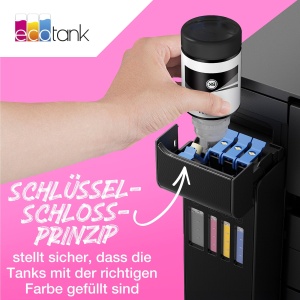 Tinta Epson EcoTank 113, Neagra, Pigmentata, Compatibila cu EcoTank - Img 6