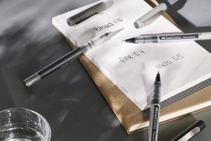 Tintenroller Faber-Castell Free Ink, 12 bucati, liniaritate 0.4 mm, culoare albastra - Img 7