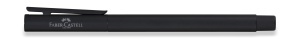 Tintenroller Faber-Castell Neo Slim Negru, Design Elegant, Metalic - Img 2