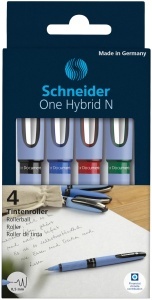 Tintenroller Schneider One Hybrid N 0.5, 4 culori, documentenecht - Img 2