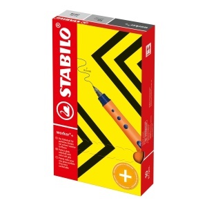 Tintenroller STABILO worker 0,3 mm, tehnologie avansata, rutschfeste suprafata - Img 9