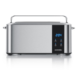 Toaster Arendo Aurora 1500W Langschlitz Touchscreen 4 Felii