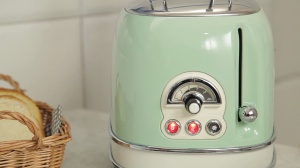 Toaster Ariete Vintage 155, 2 feliute, 810W, Verde - Img 9