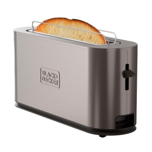 Toaster BlackDecker BXTO1002E 1000W Fanta Larga 7 Nivele Functii Multiple
