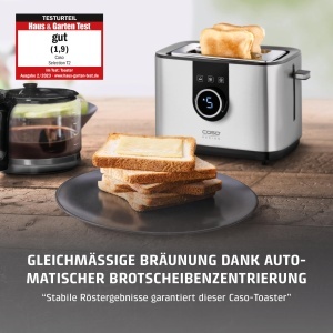 Toaster CASO Selection T2, inox, 7 niveluri rumenire, pentru 2 felii - Img 3